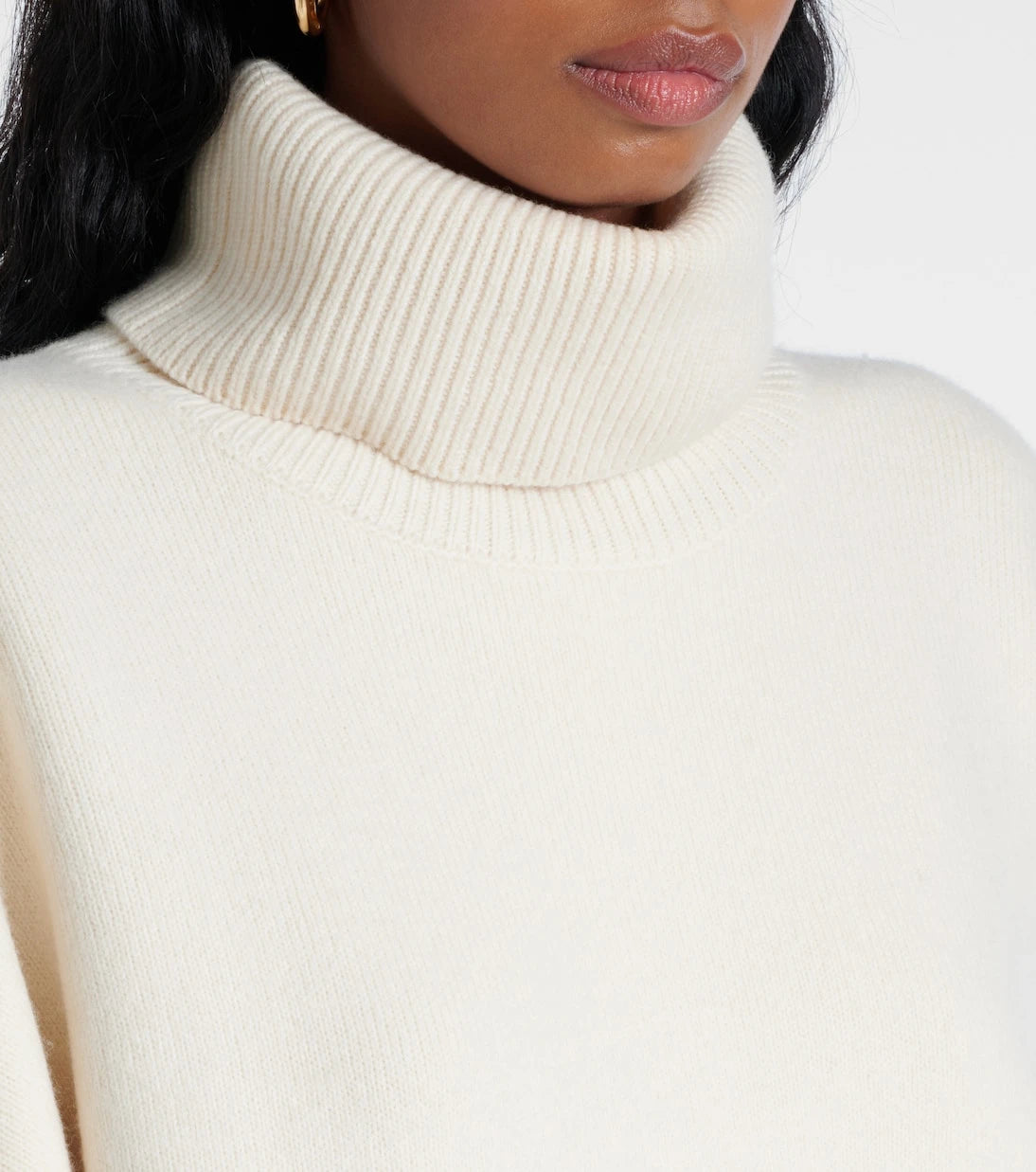 Toteme - Wool and cashmere-blend turtleneck sweater
