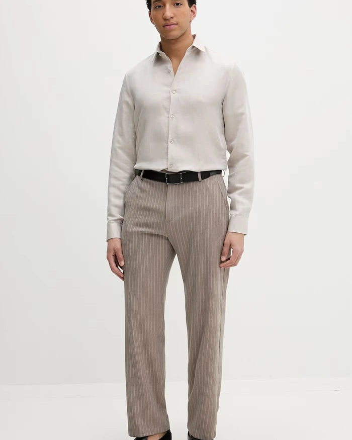 Calvin Klein erkek keten gömlek
