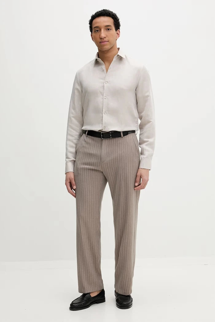 Calvin Klein erkek keten gömlek