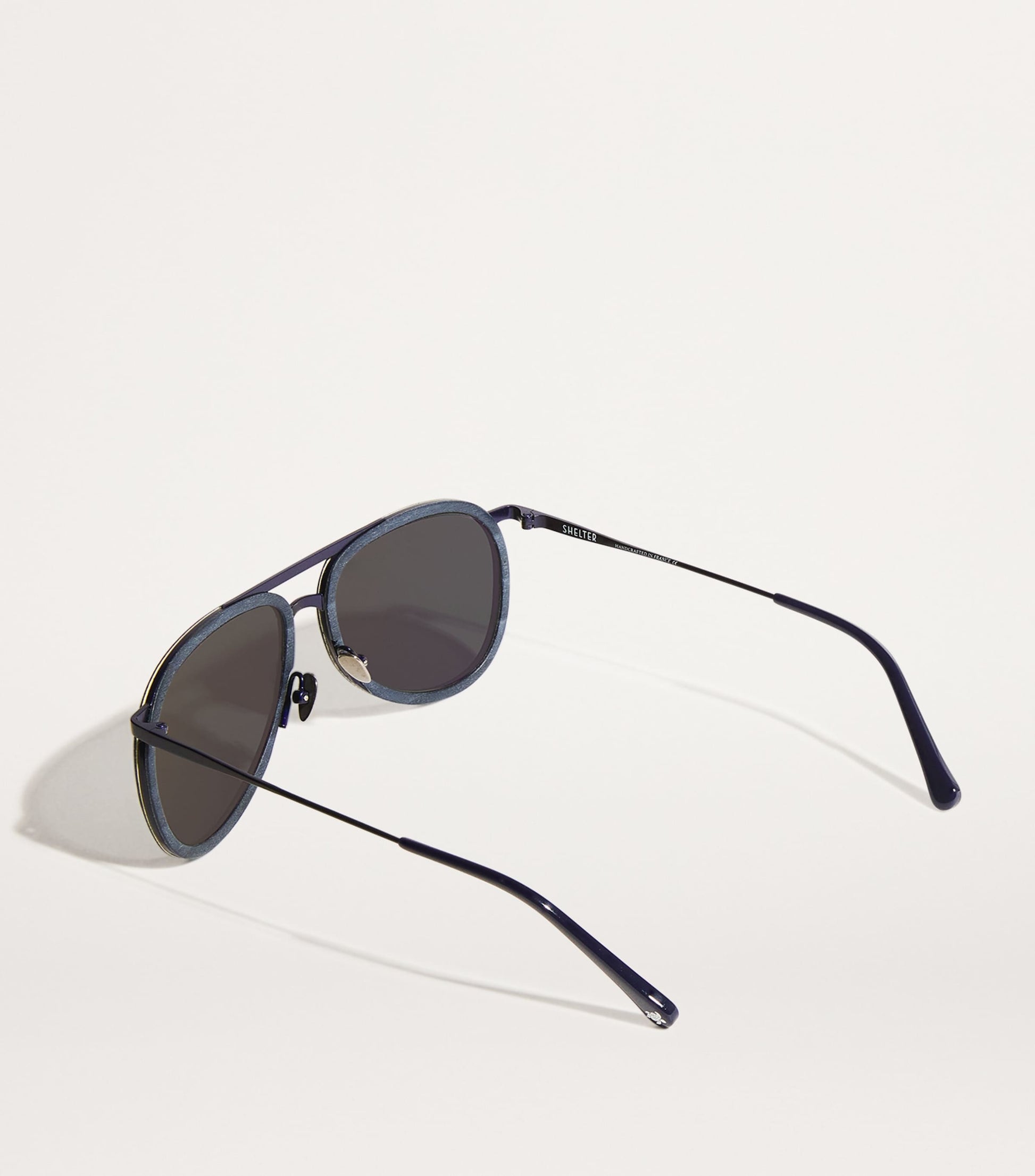 Vilebrequin x Shelter Wood Frame Sunglasses