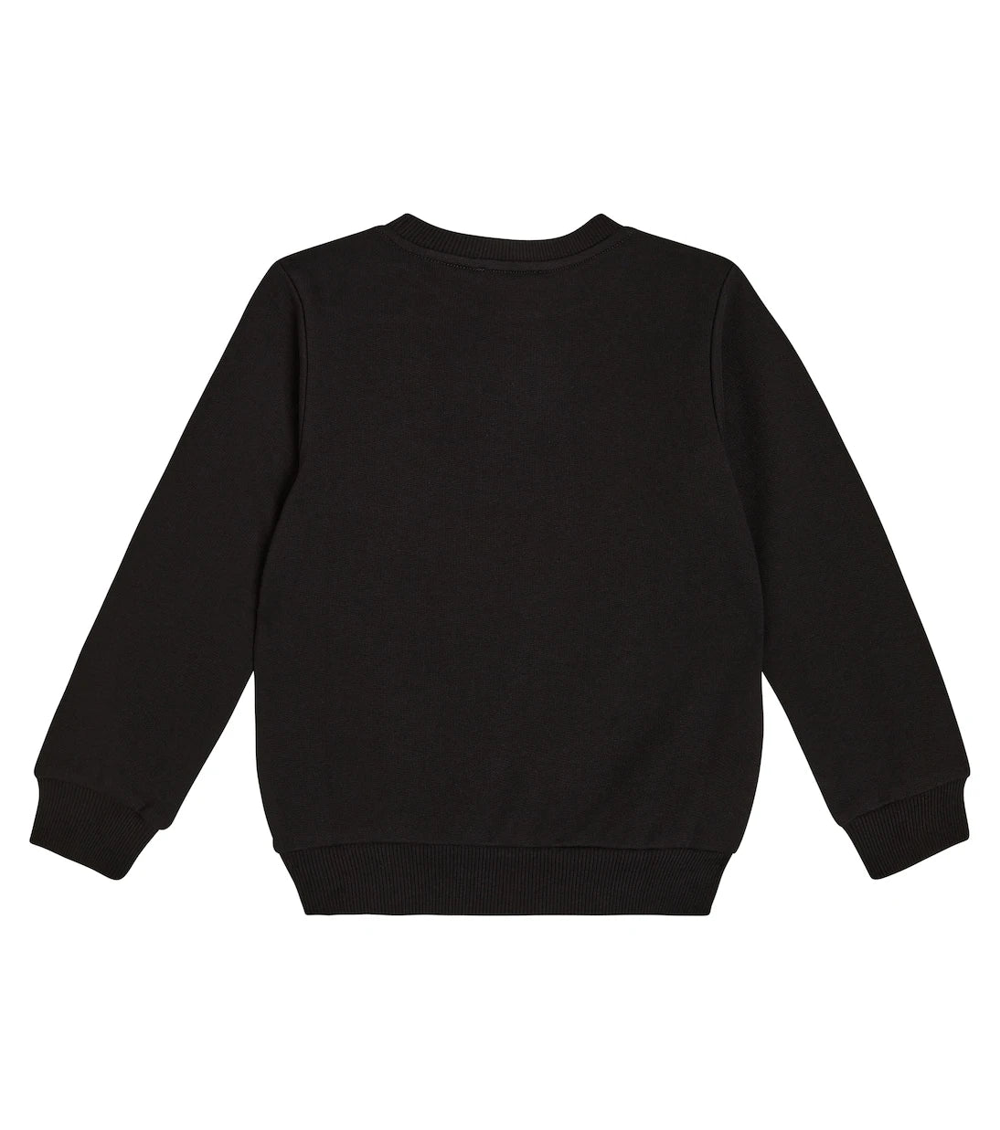 Balmain Kids - سويت شيرت من قطن الجيرسي بشعار الماركة