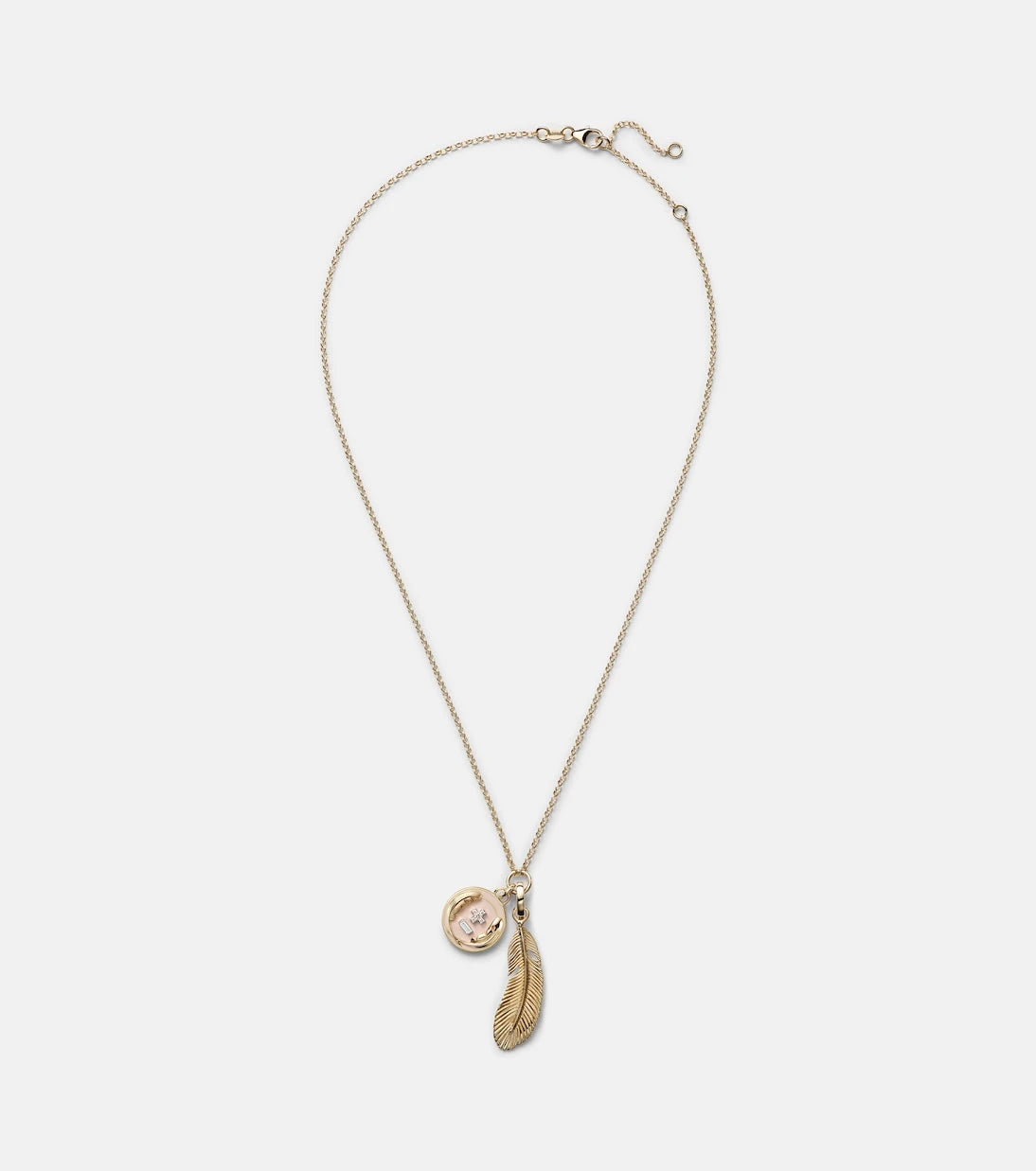 FoundRae - Vivacity 18kt gold pendant necklace with diamonds