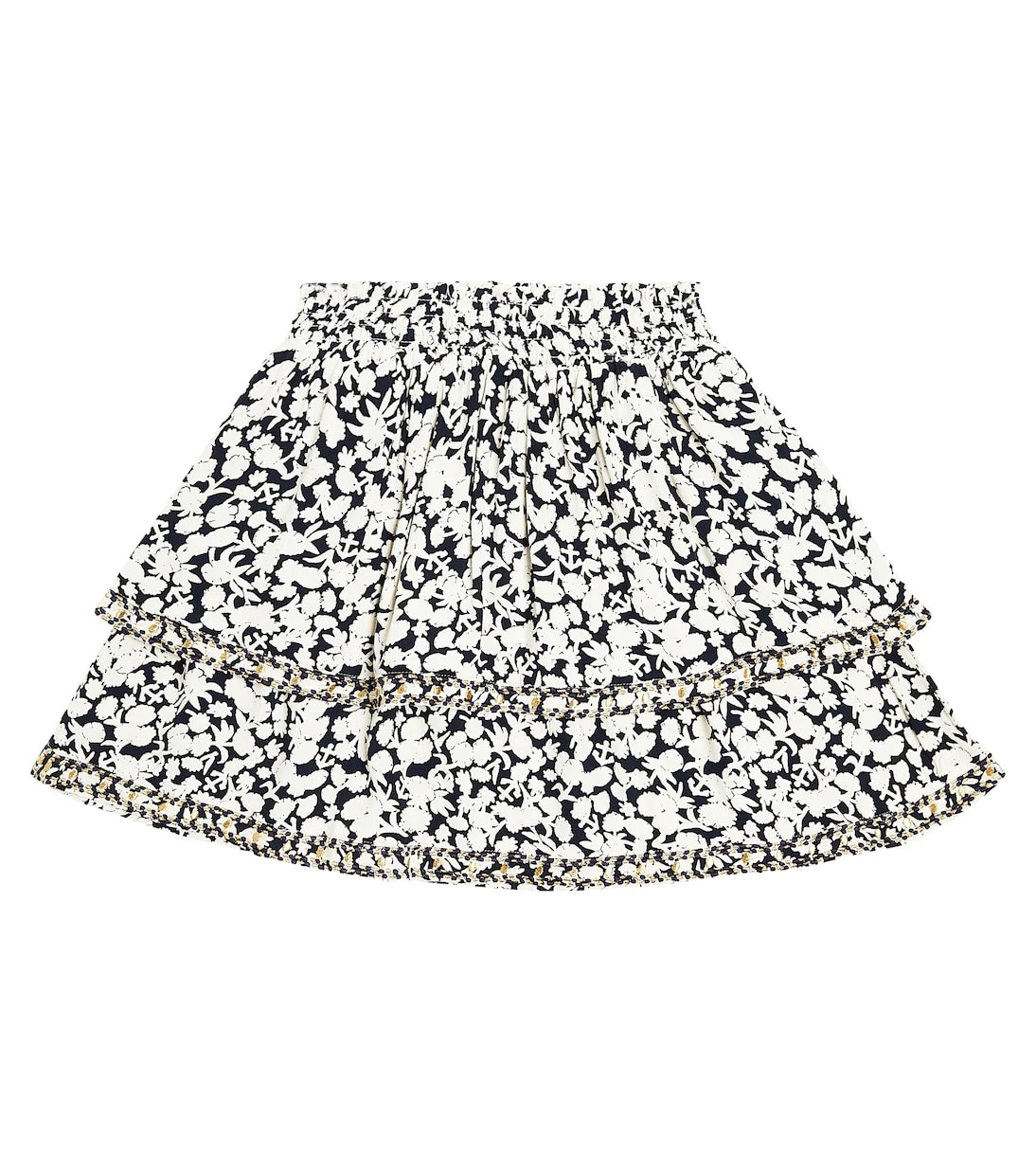 Scotch & Soda Kids - Floral tiered skirt