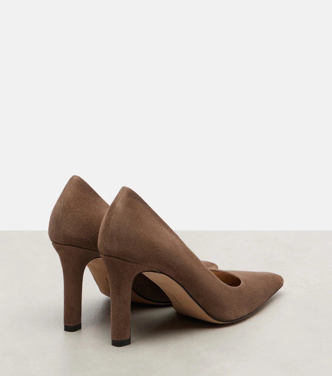 The Row - Carla 80 suede pumps