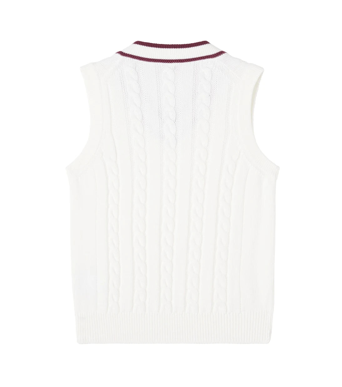 Brunello Cucinelli Kids - Cable-knit cotton vest