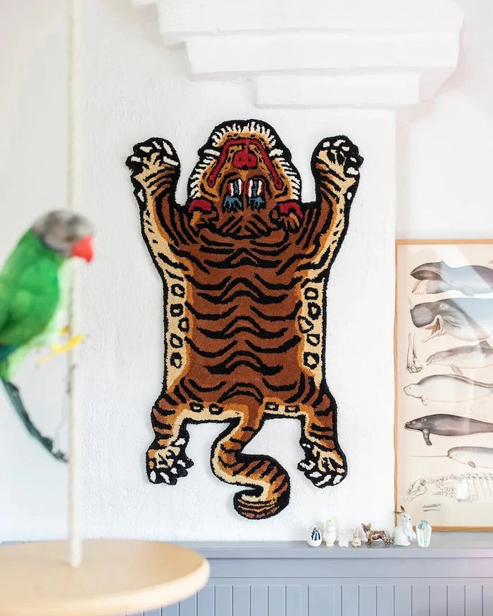 Bongusta Tiger Yün Halı 50 x 85 cm