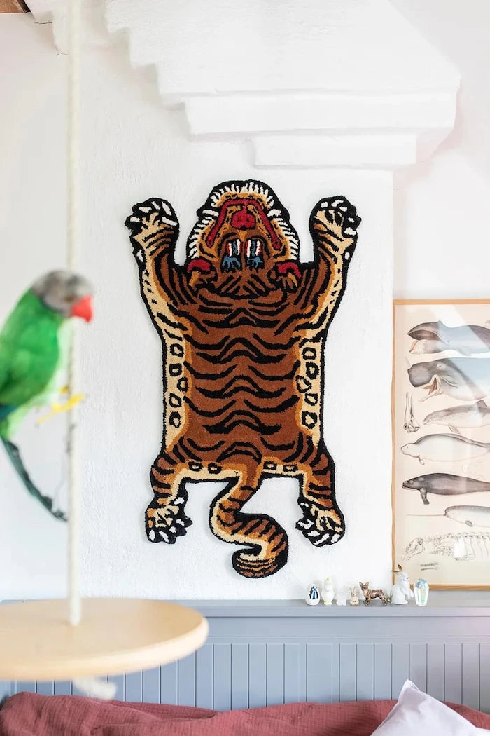 Вълнен килим Bongusta Tiger 50 x 85 cm