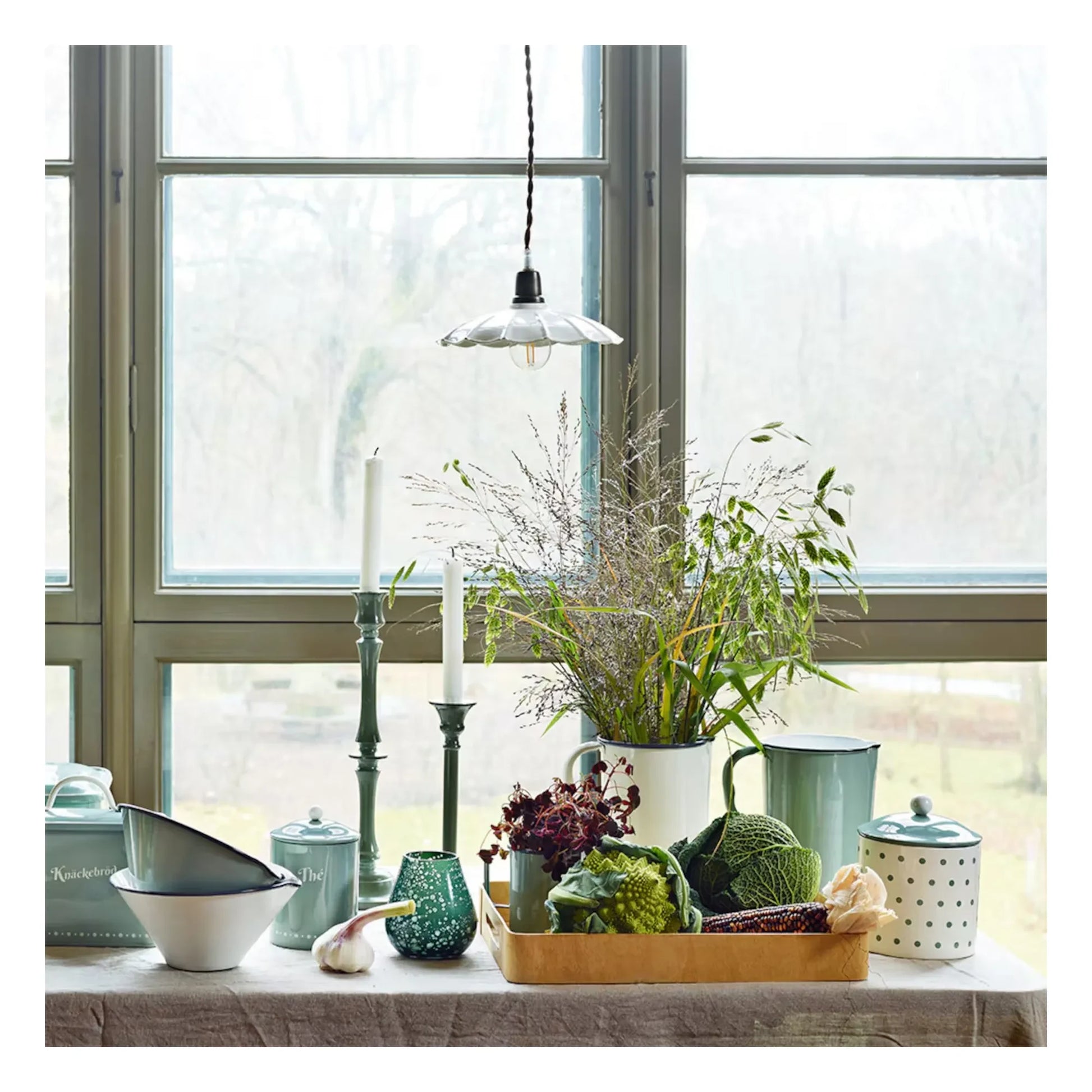 Strömshaga - Gustav hanging lamp | White