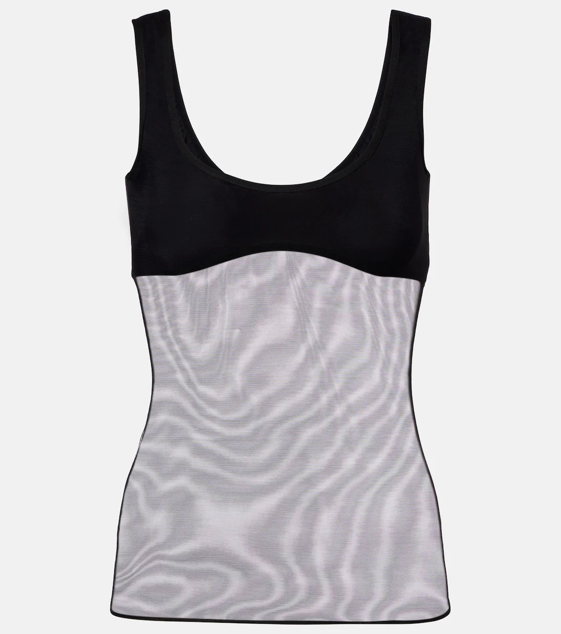 Nensi Dojaka - Semi-sheer tank top