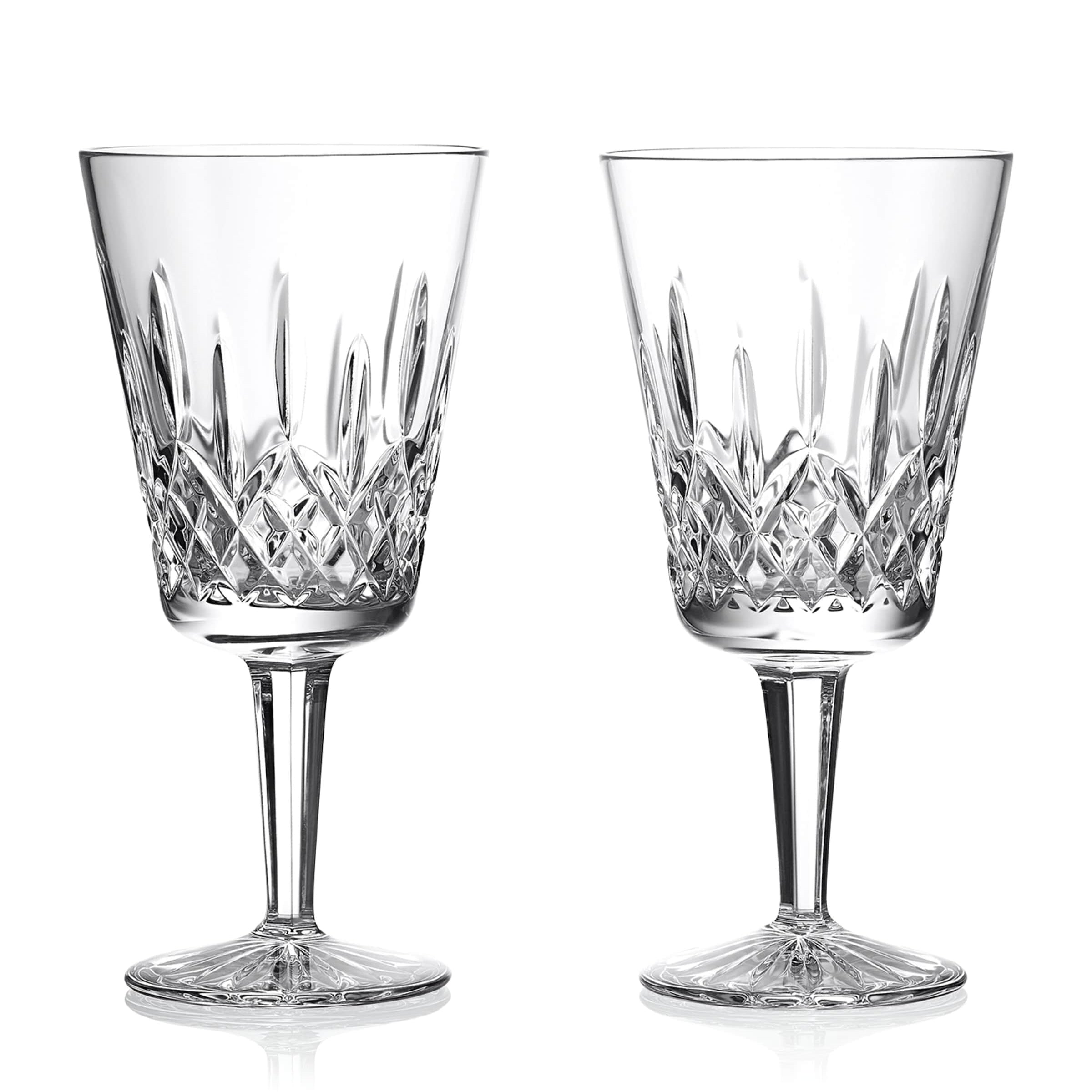 Set of 2 Medium Lismore Goblets (360ml)