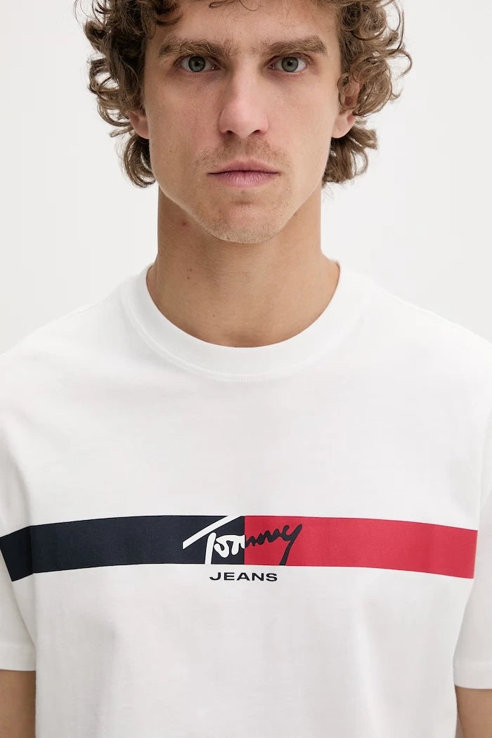 Tommy Jeans Erkek Pamuklu Tişört