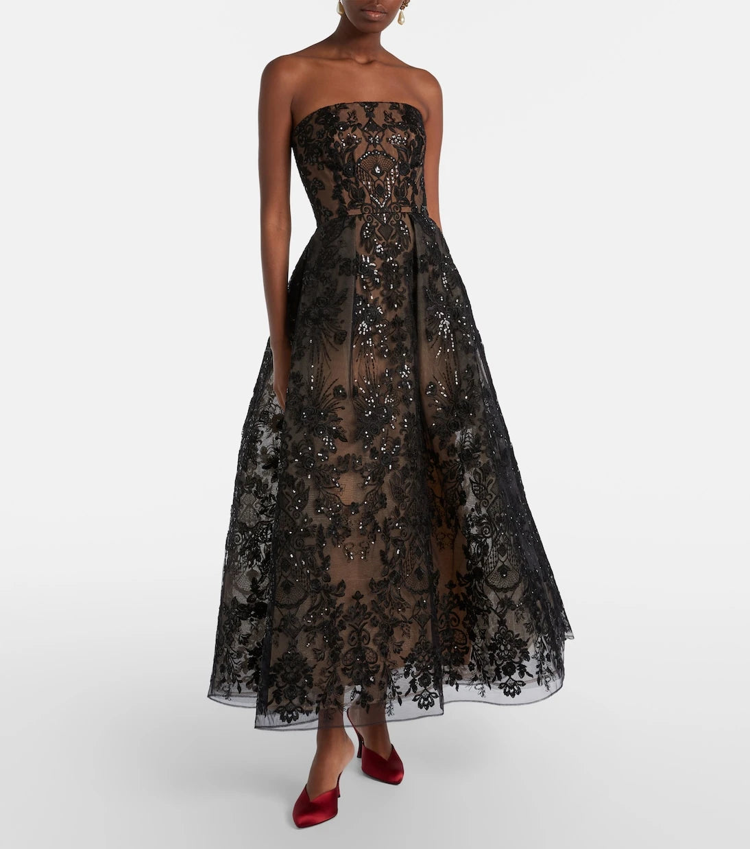 Elie Saab - Embroidered sequined gown