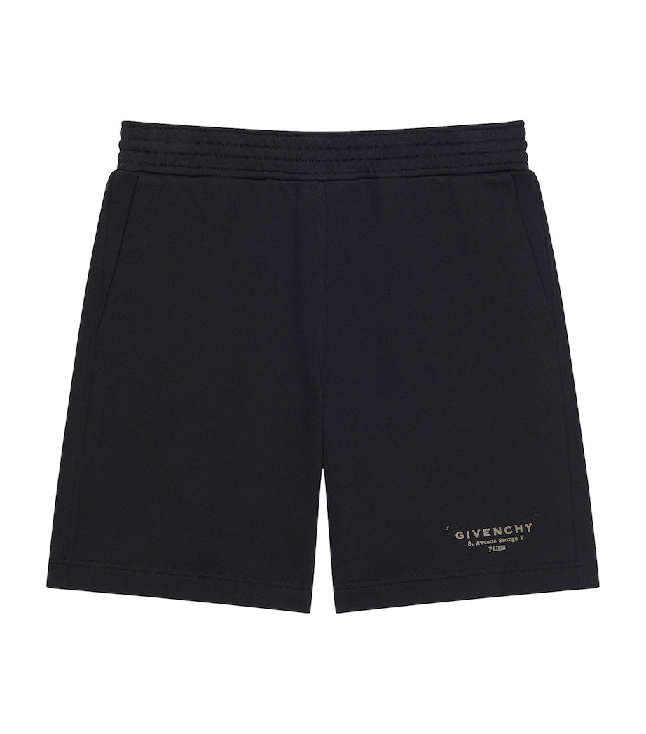 Cotton Logo Shorts