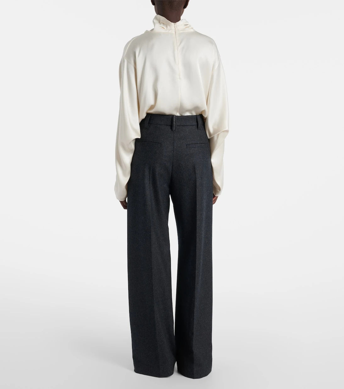 Brunello Cucinelli - Virgin wool straight pants