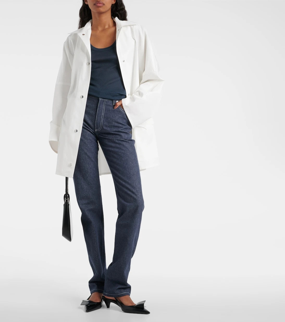 Loro Piana - Nedar high-rise straight jeans