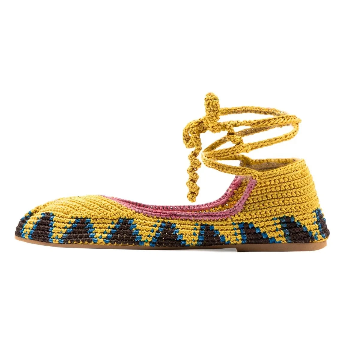 Kashura - Ballerinas High Curry Brown | Yellow Curry colour