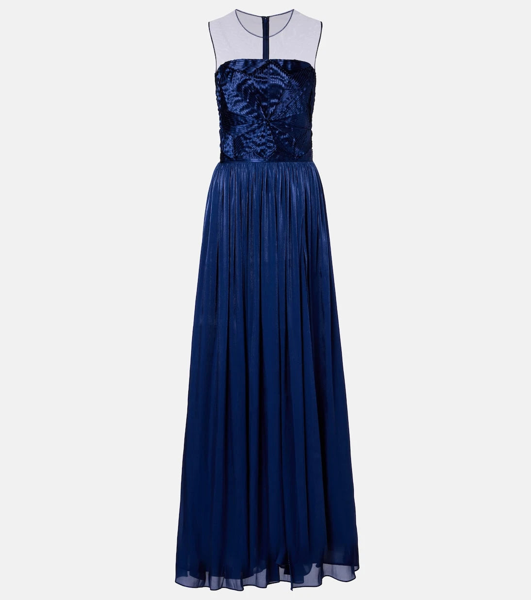 Costarellos - Pleated gown