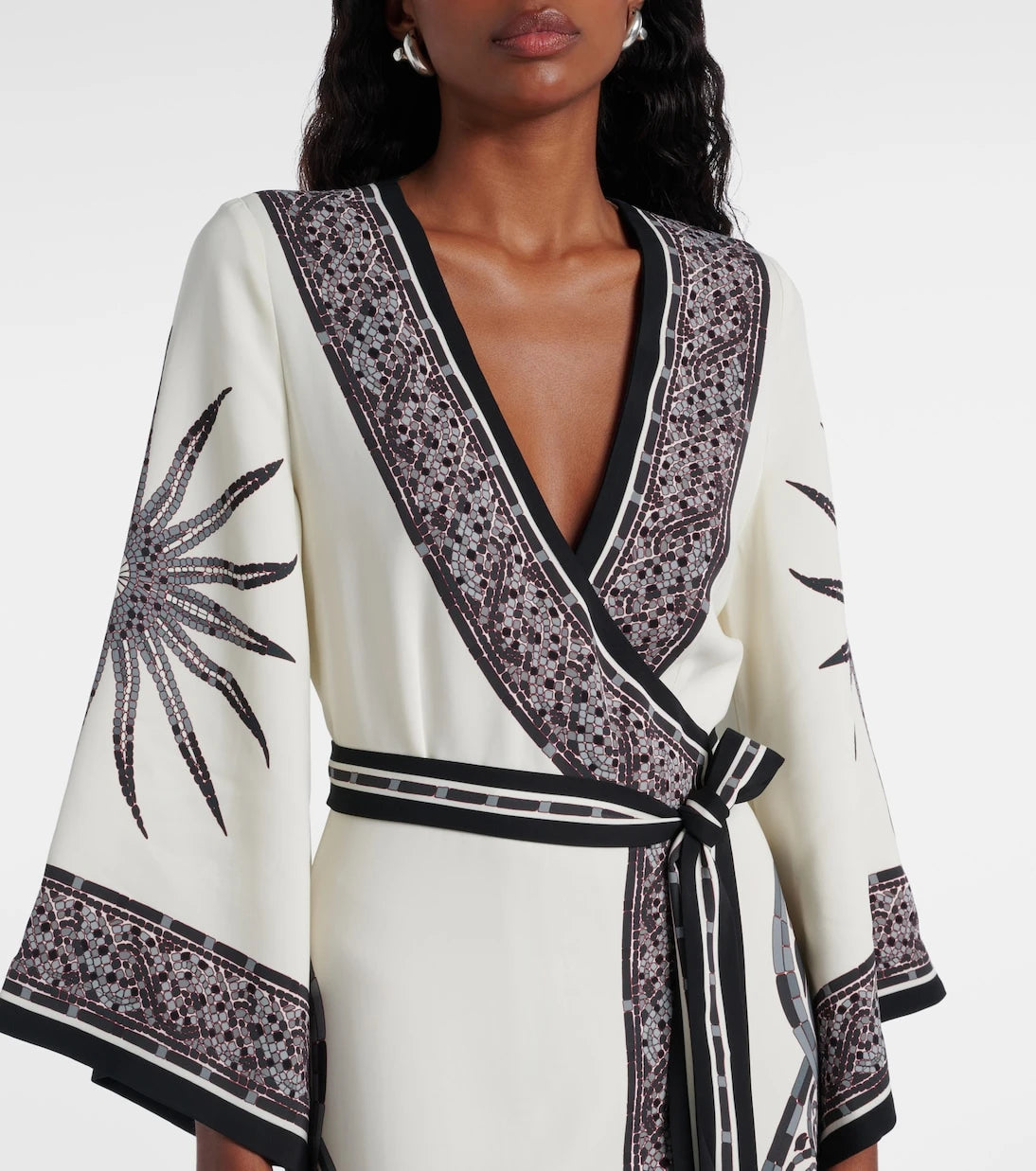 La DoubleJ - Printed wrap dress