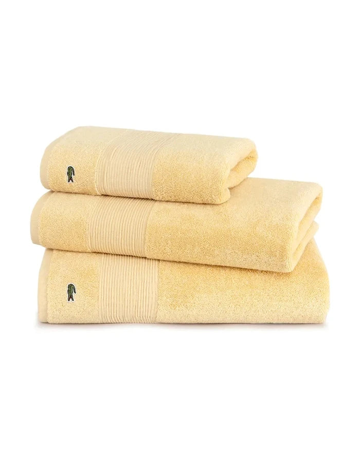 Lacoste L LECROCO Sesame Küçük Pamuklu Havlu 40 x 60 cm