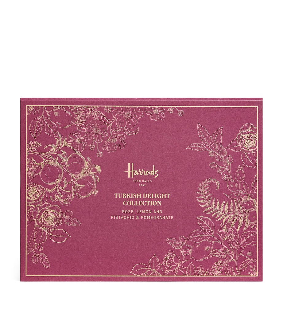 Rose, Lemon and Pistachio & Pomegranate Turkish Delight (400g)