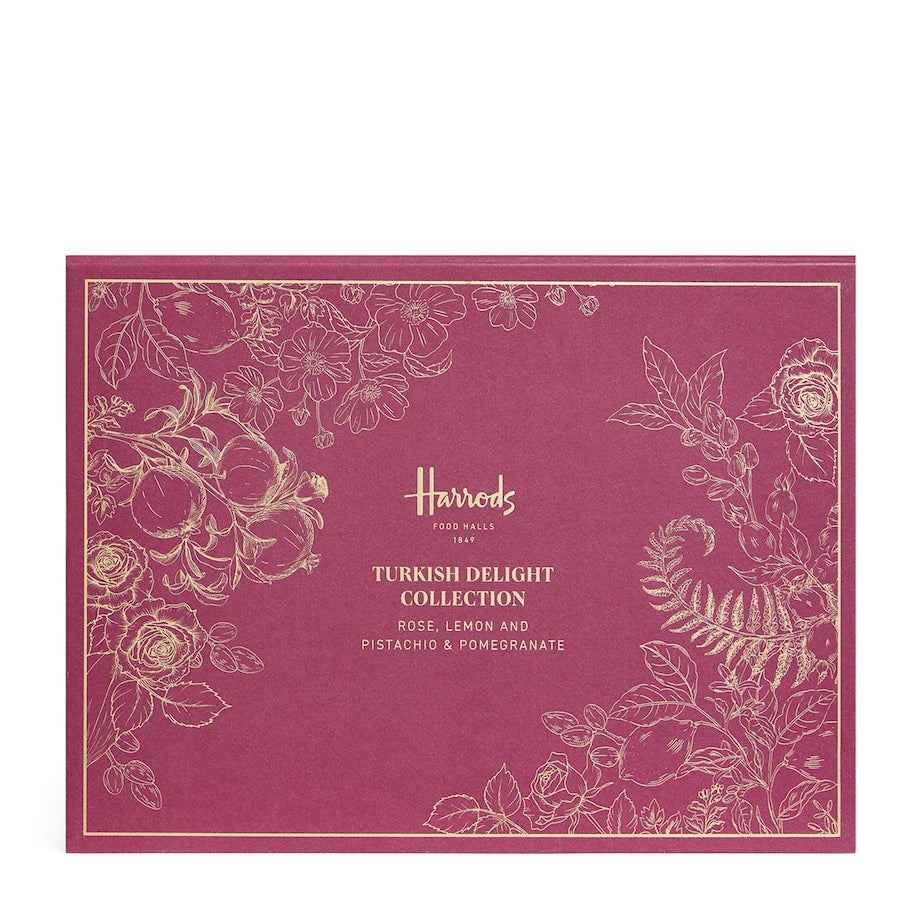 Rose, Lemon and Pistachio & Pomegranate Turkish Delight (400g)