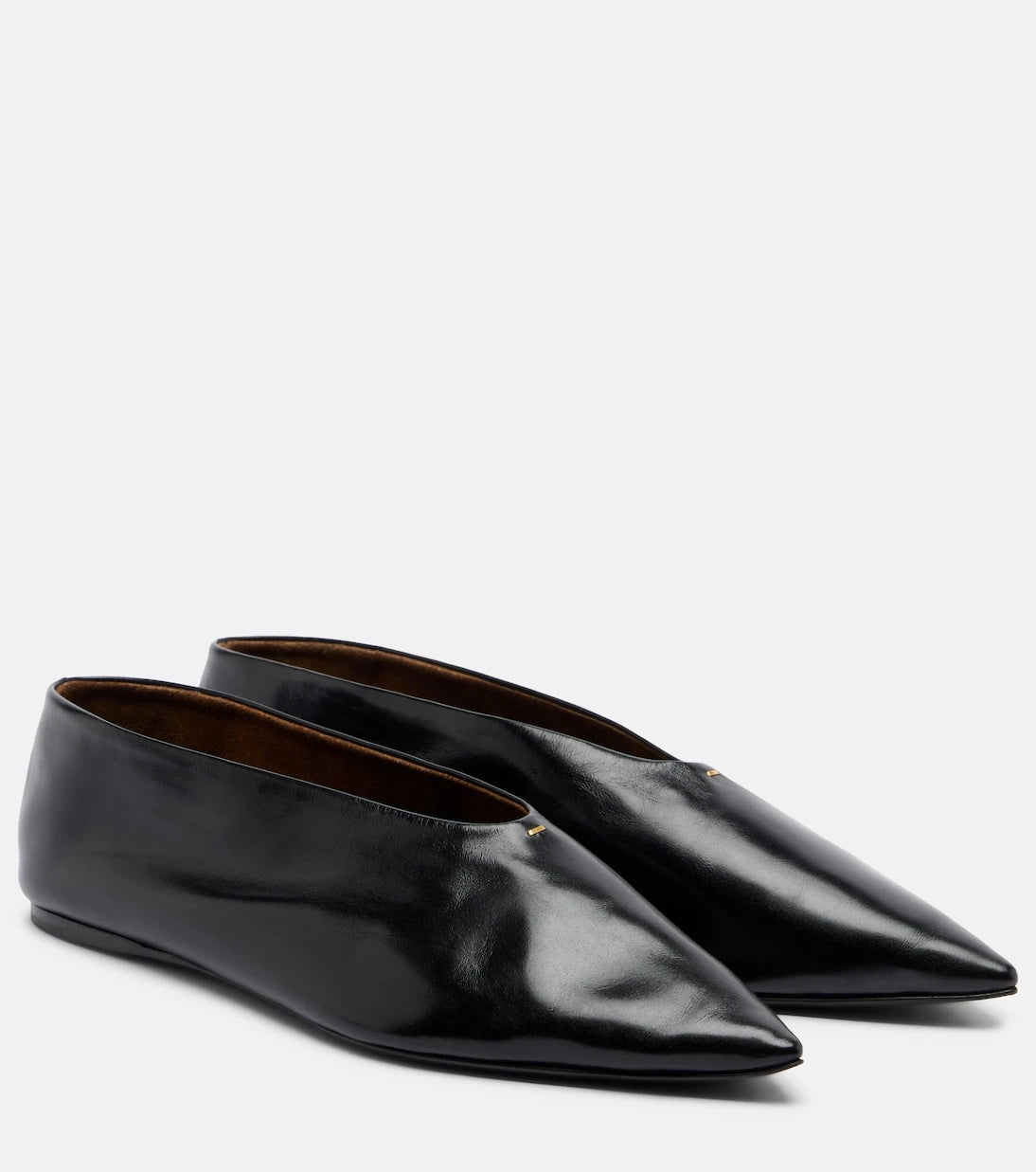 Khaite - Miriam leather ballet flats