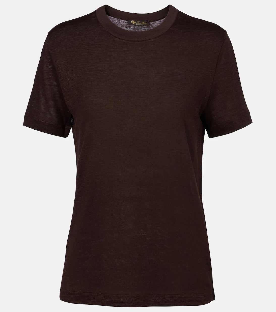 Loro Piana - تي شيرت جيرسيه من الكتان طراز Gargano