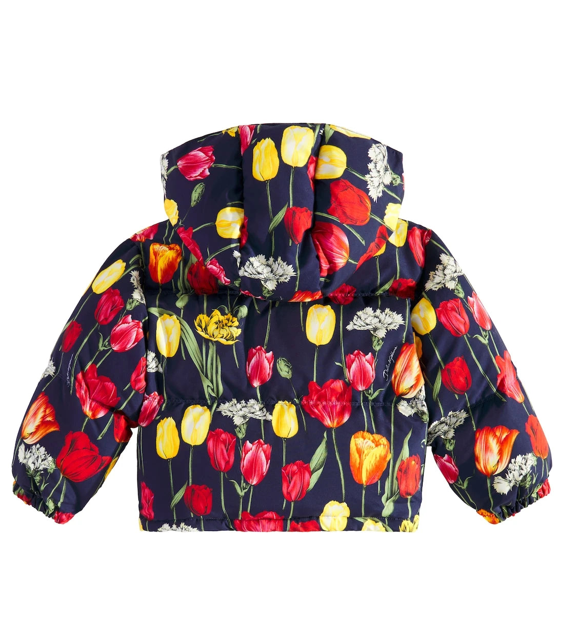 Dolce&Gabbana Kids - Floral down jacket