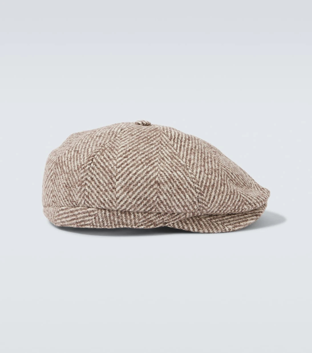 Brunello Cucinelli - Wool and alpaca wool-blend newsboy cap