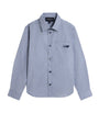 Emporio Armani Kids Logo Embroidered Shirt (4-16 Years)