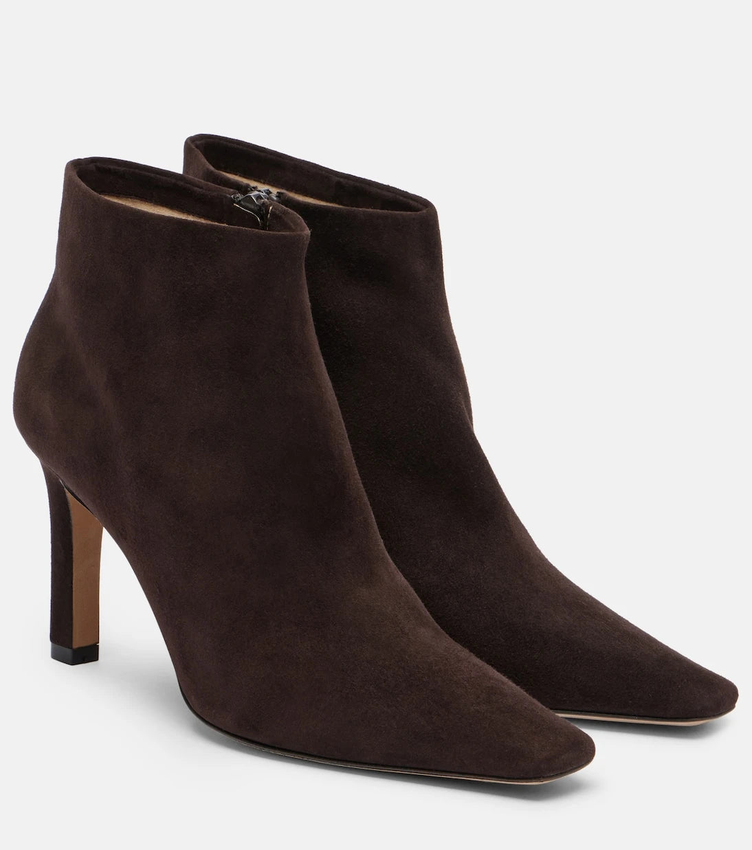 The Row - Carla suede ankle boots
