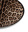 Set of Two Leopard Print Dinner Plates (26cm)