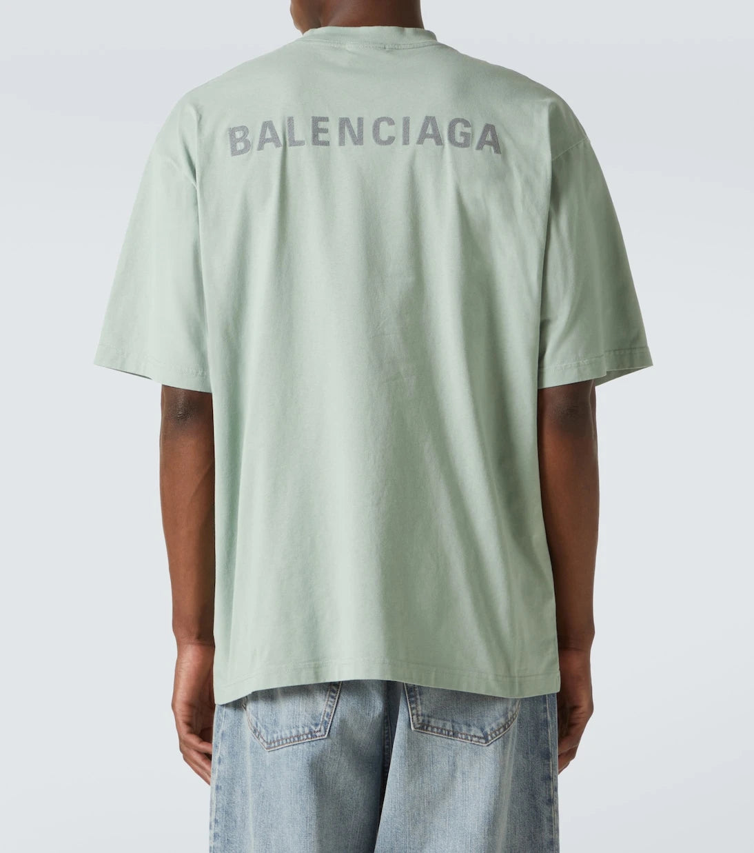 Balenciaga - Logo cotton jersey T-shirt