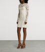 Ralph Lauren Collection White Mulberry Silk Mini Dress