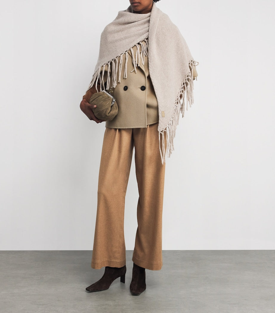 Virgin Wool Short Coat