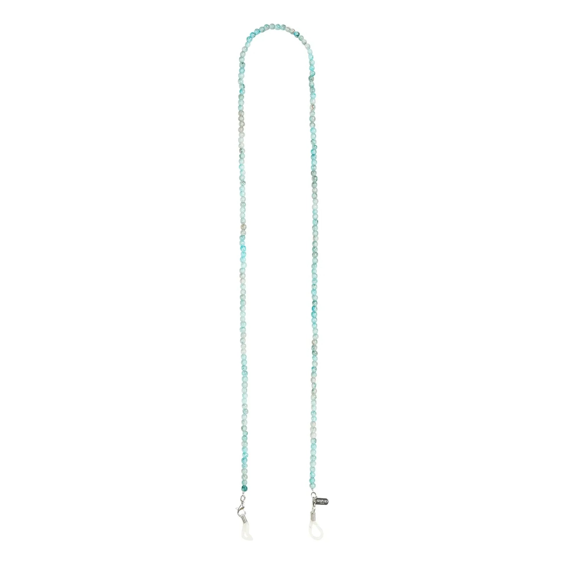 IZIPIZI - Pearl Glasses Chain | Light blue