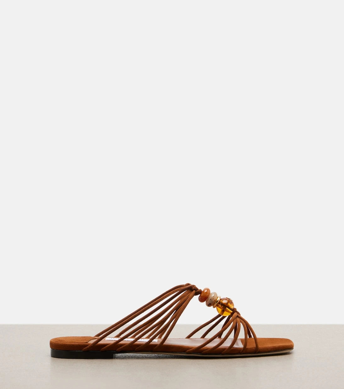 Jimmy Choo - Lova beaded suede sandals