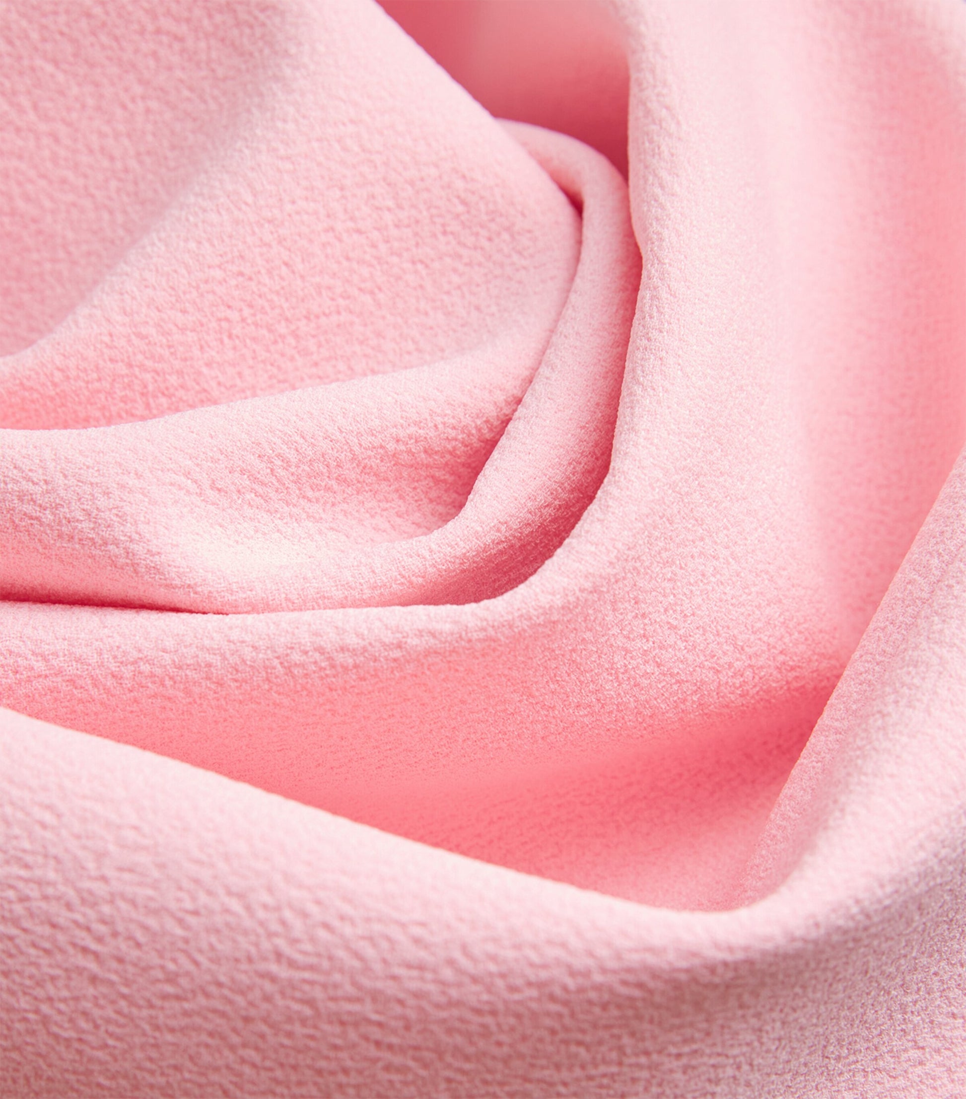 Rebecca Vallance Pink Crêpe Bow-Detail Isabella Midi Dress