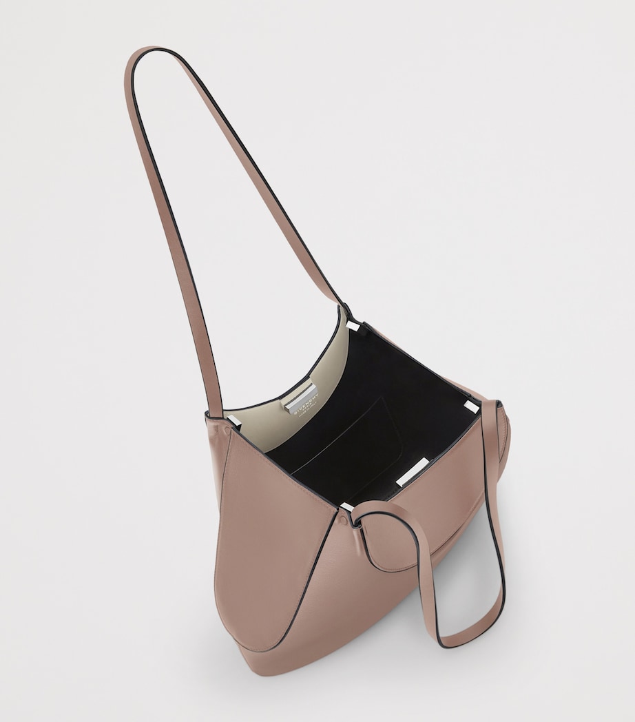 Givenchy Small Leather Facet Shoulder Bag