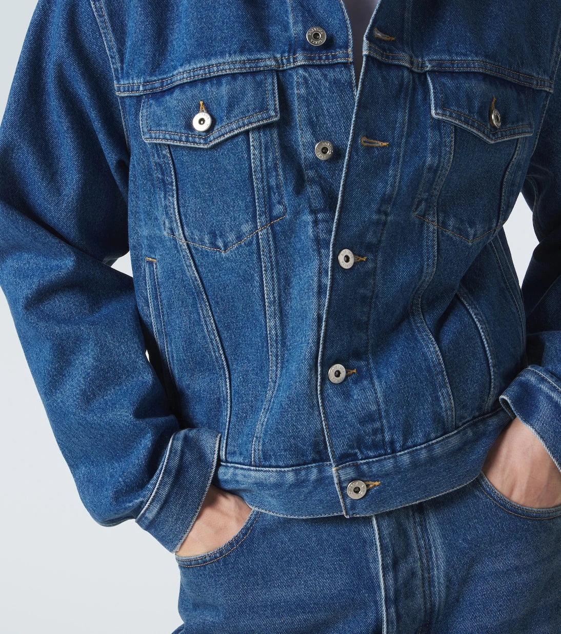 Bottega Veneta - Intrecciato denim jacket