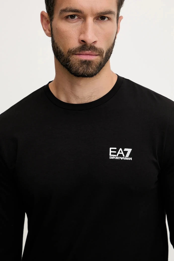 EA7 Emporio Armani Uzun Kollu Erkek Pamuklu Bluz