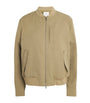 Vince Beige Technical Bomber Jacket