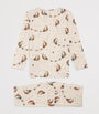 Cotton-Blend Christmas Pyjama Set (18 Months)