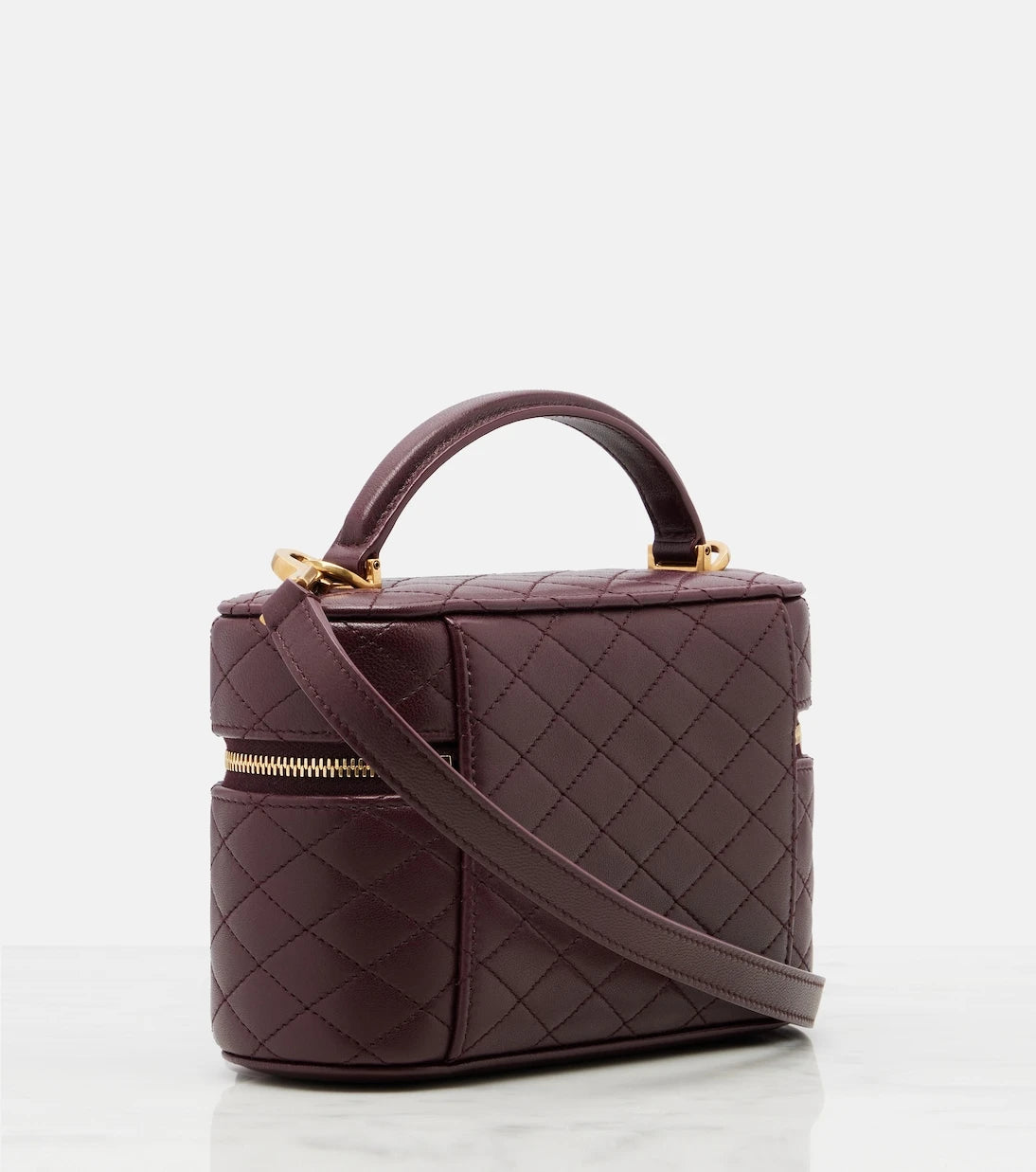 Saint Laurent - Gaby patent leather vanity bag
