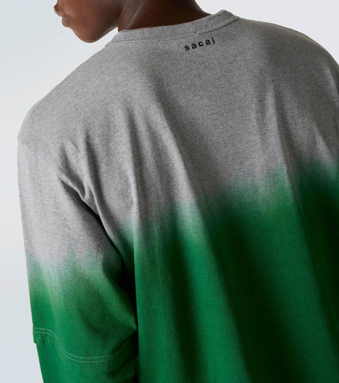 Sacai - Dyed cotton sweatshirt