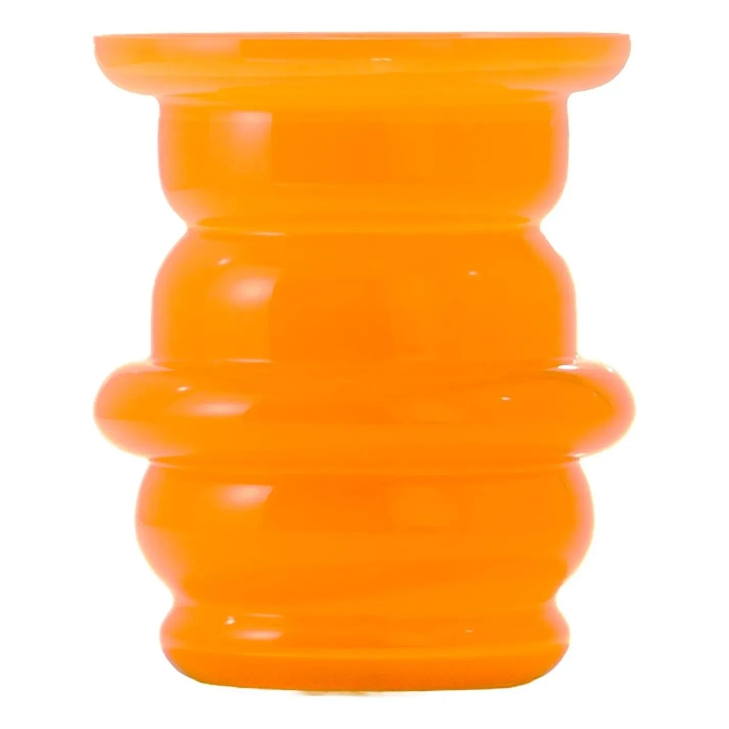 Cosin - Dome glass vase | Orange
