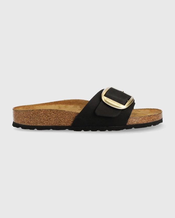Чехли от набук Birkenstock Madrid Big Buckle