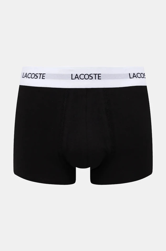 Lacoste erkek pamuklu elastan dar kesim boxer 3'lü