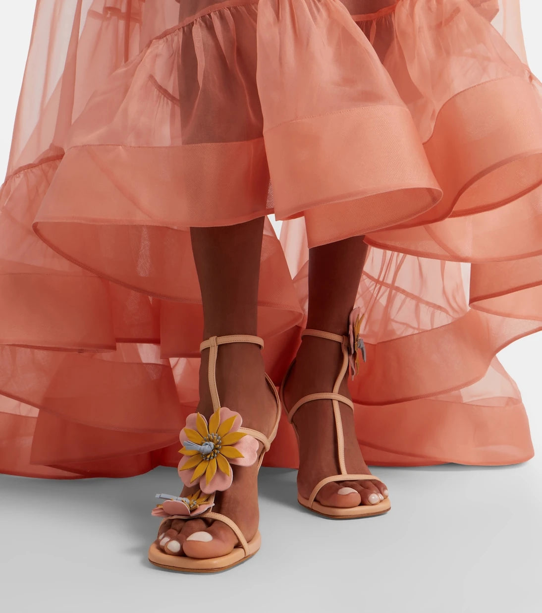 Zimmermann - Lilia 85 leather sandals