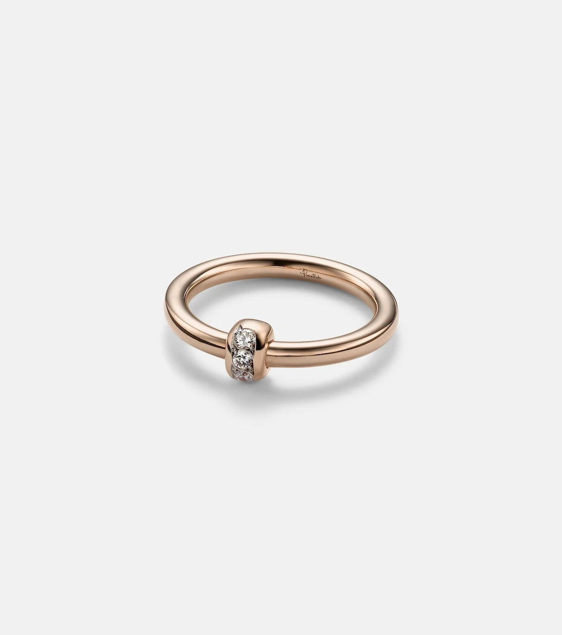 Pomellato - Pomellato Together 18kt rose gold ring with diamonds